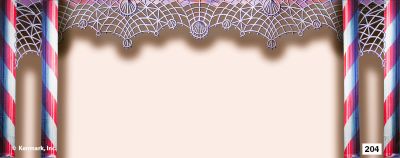 Candy Cane Border and Legs