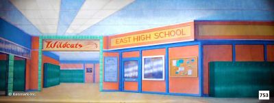 High School Hallway