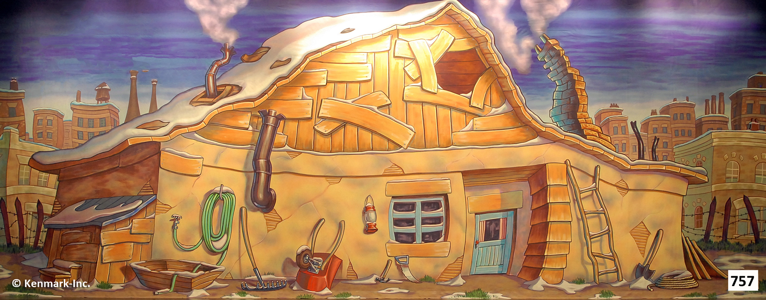Wonka Bucket Shack Exterior